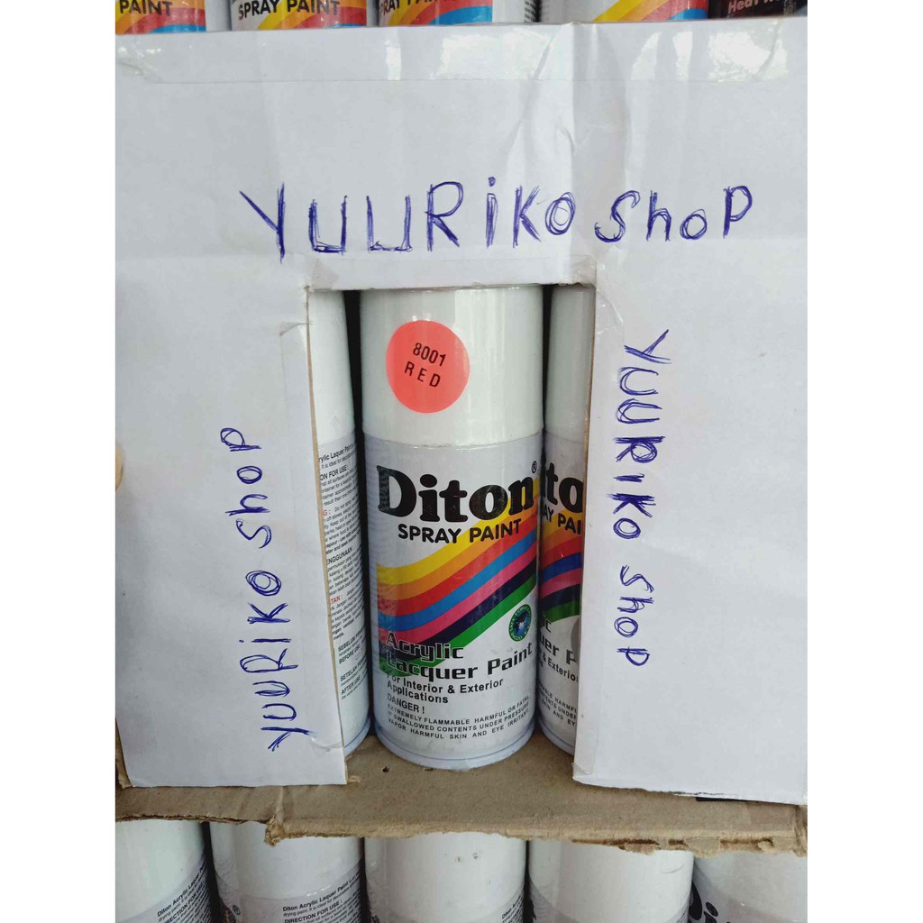 

Diton 8001 red stabilo cat semprot pilok pylox pylok isi 150cc berkualitas & terjangkau