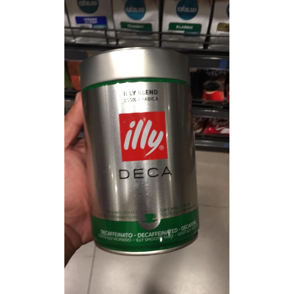 

Illy Ground Espresso Decaffeinated Coffee - kkp1331