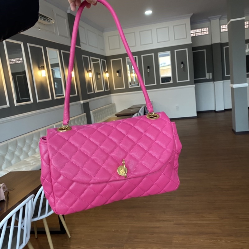 C BIG QUILTED BAG