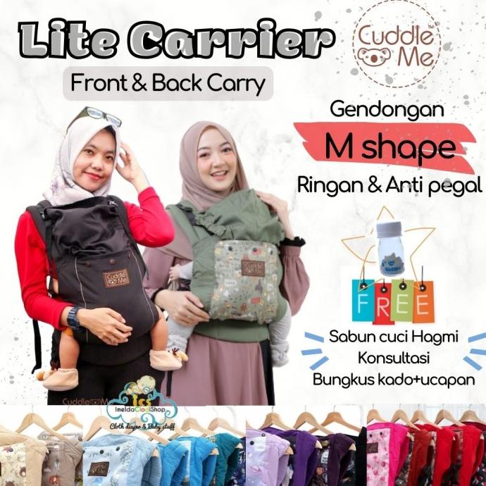 lite carrier SSC cuddle me gendongan bayi