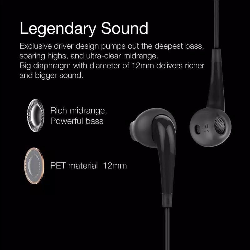 HEADSET /EARPHONE ORIGINAL ORAIMO LEGENDARY SOUND