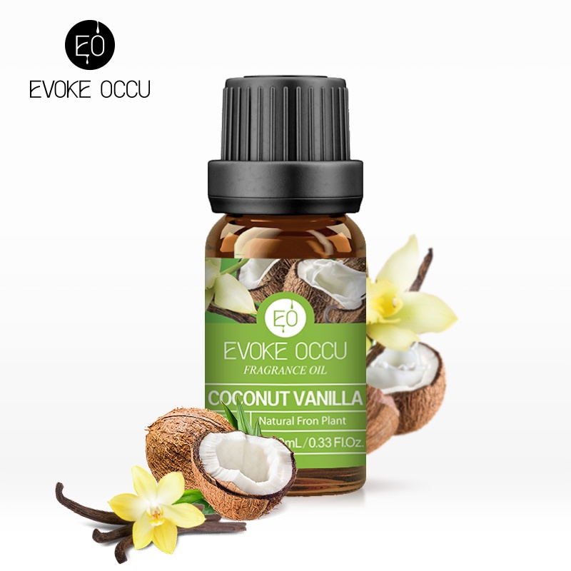 Evoke Occu - Coconut Vanilla 10ml Fragrance Oil Minyak Aroma Terapi Diffuser Humidifier Natural Relax Fresh Candle Soap Bath Aromatherapy