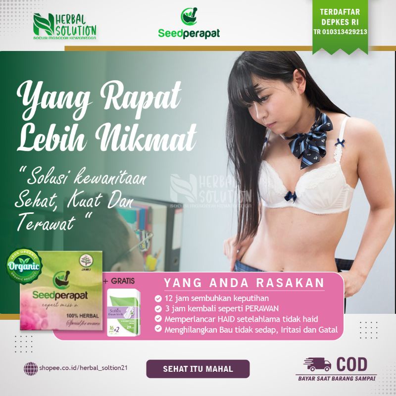 Perawatan Kewanitaan Perapat Mis V Perapet Miss V Vagina Obat Keputihan Rapet Wangi Herbal Bpom