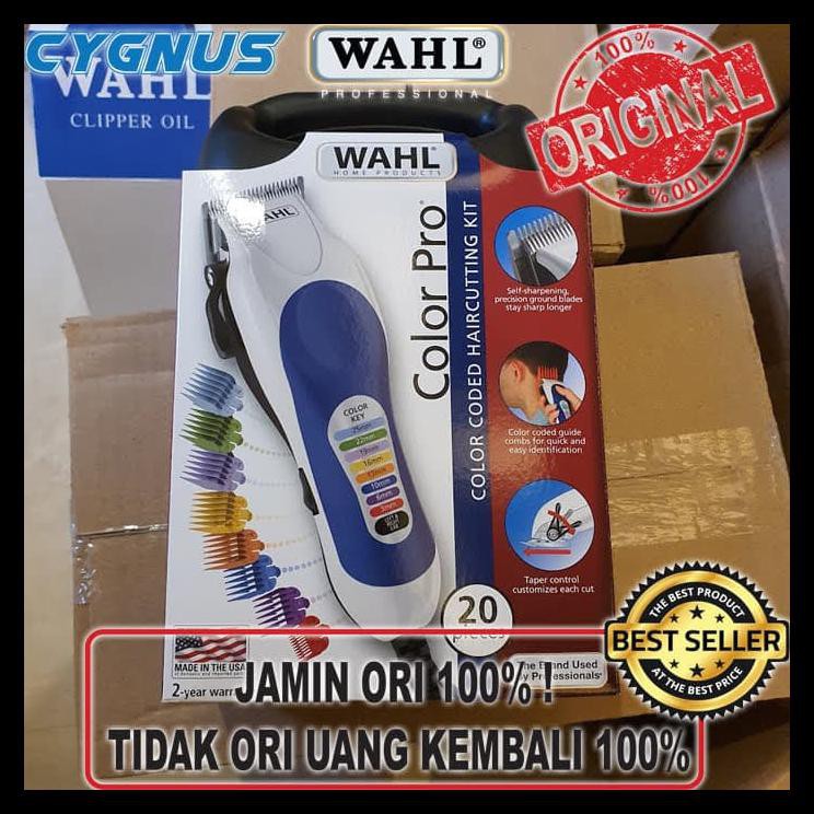 Wahl Color Pro Usa. Clipper Rambut.