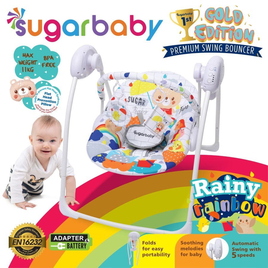 SUGAR BABY GOLD EDITION PREMIUM SWING BOUNCER