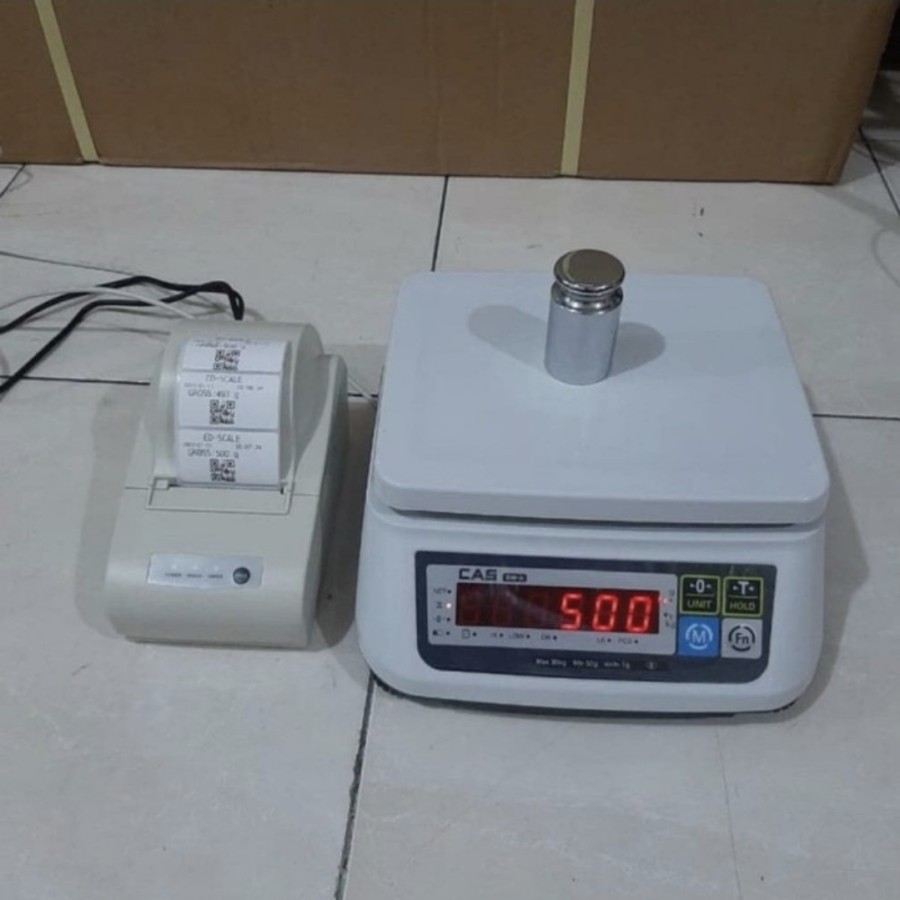 

timbangan printer label sticker 30kg