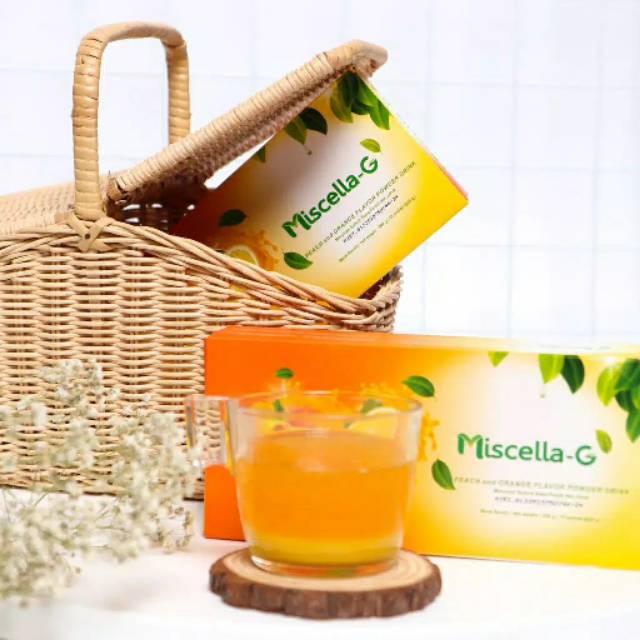 MISCELLA-G Minuman Kolagen Anti Gemuk & Sehat Alami 10 Sachet