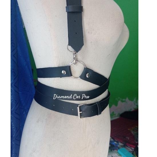 Oke Price.. (BB01) Body Belt Harness Fashion Harajuku Korean Japanese Style KPOP Idol Fashion