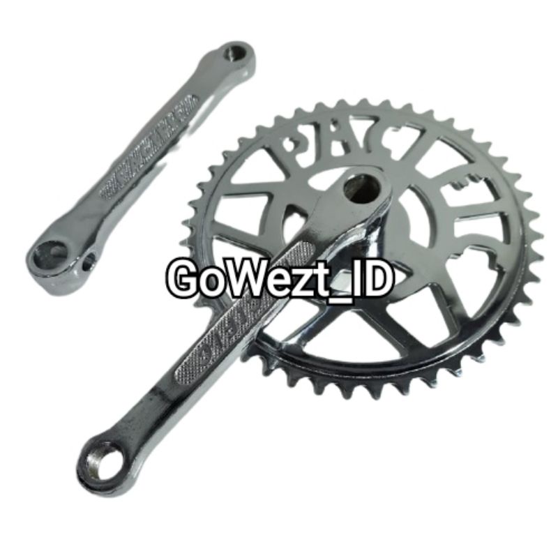 Gear Gir Crank Set Sepeda Jengki Onthel 44T PACIFIC | High Quality
