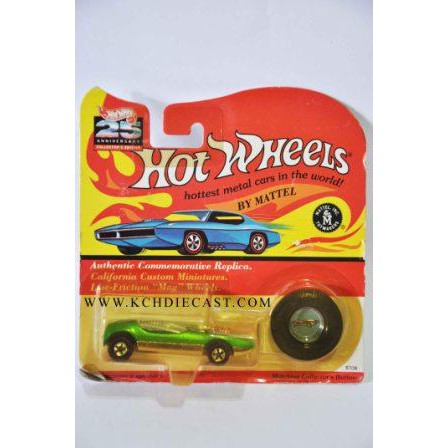 Hot Wheels 25 Anniversary 5708 Hijau (Code : 100-31)