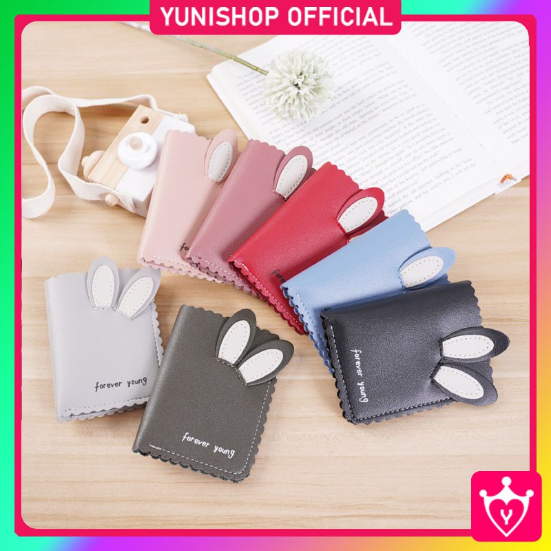 Dompet Renda Mini Forever Young / Dompet Wanita Import Kelinci Pendek / Dompet Lipat Lucu Unik TV-49