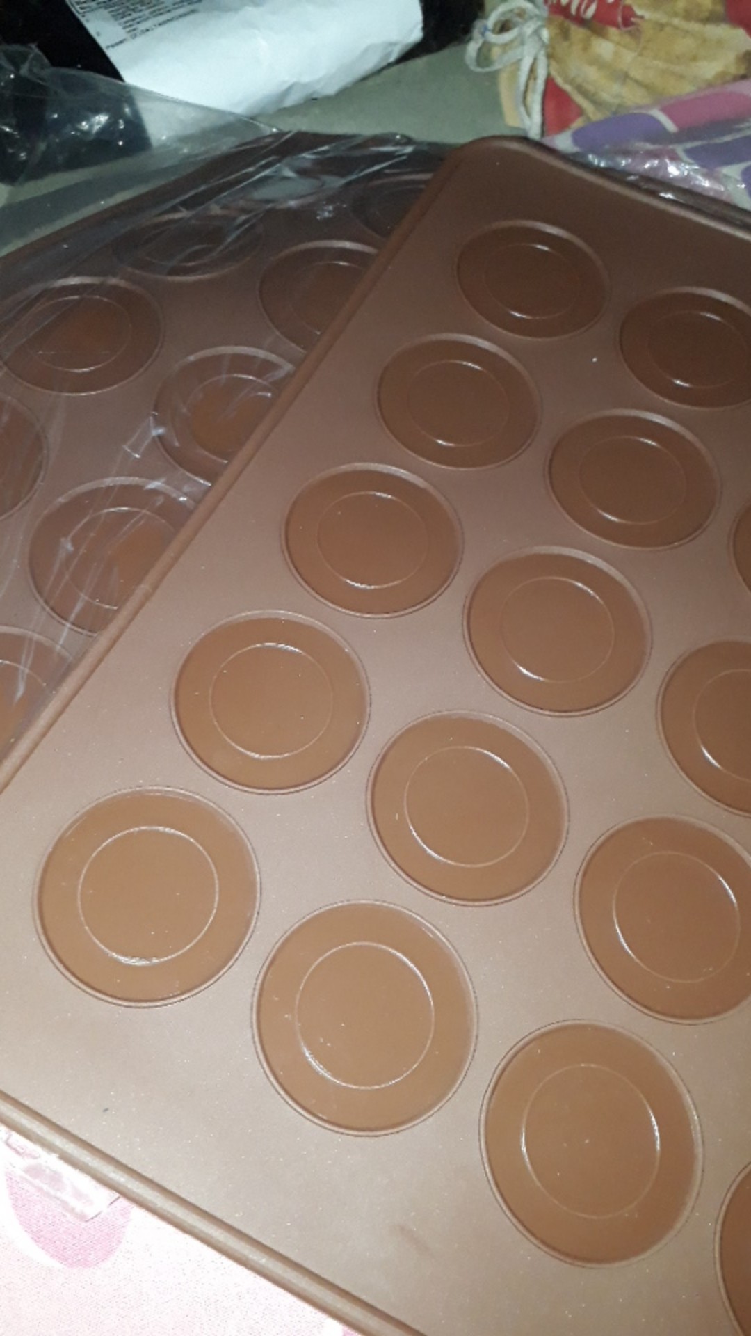 Cetakan Silikon Makaron Macaron Macaroon Alas Baking Mat
