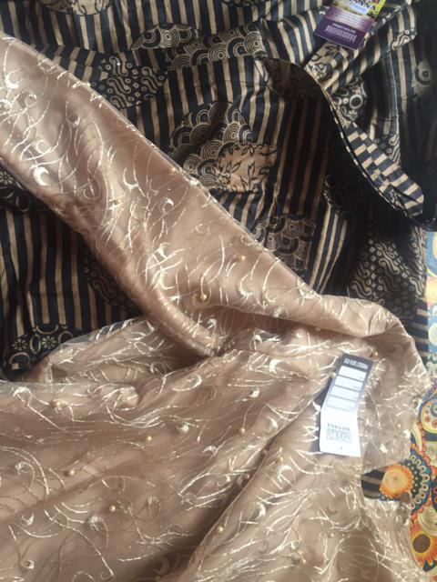 Batik Couple Notoarto Batik Ipnu-ippnu Kemeja Pria Sogan Lawasan Manuk Kembar Katun Cap Solo Shofia