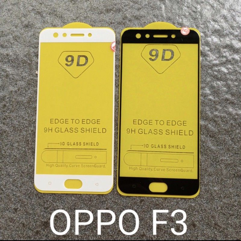 tempered glass full lapis hitam type OPPO F1/A35/F3/F5/A79/F5 youth/F7/f11/F11 pro/F1F/F1+/F1 plus