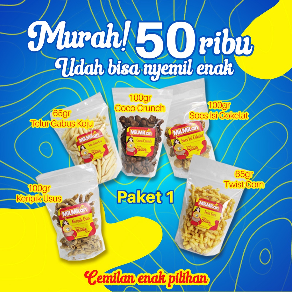 

Paket Hemat Cemilan 50Rban