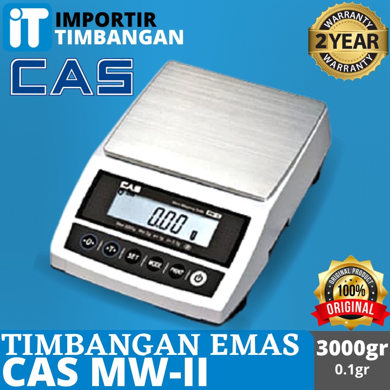 TIMBANGAN DIGITAL CCAS MW-II ANALITIK/ TIMBANGAN LAB/ TIMBANGAN EMAS New Original Garansi