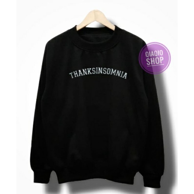sweater hoodie / crewneck (thanksinsomnia)/ sweatshirt pria/wanita