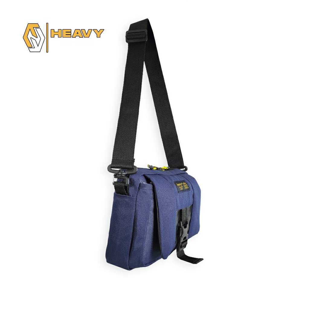 Tas Selempang Heavy Original - Sling Bag Alano Premium - Tas Bahu Pria dan Wanita - Tas Unisex - Tas