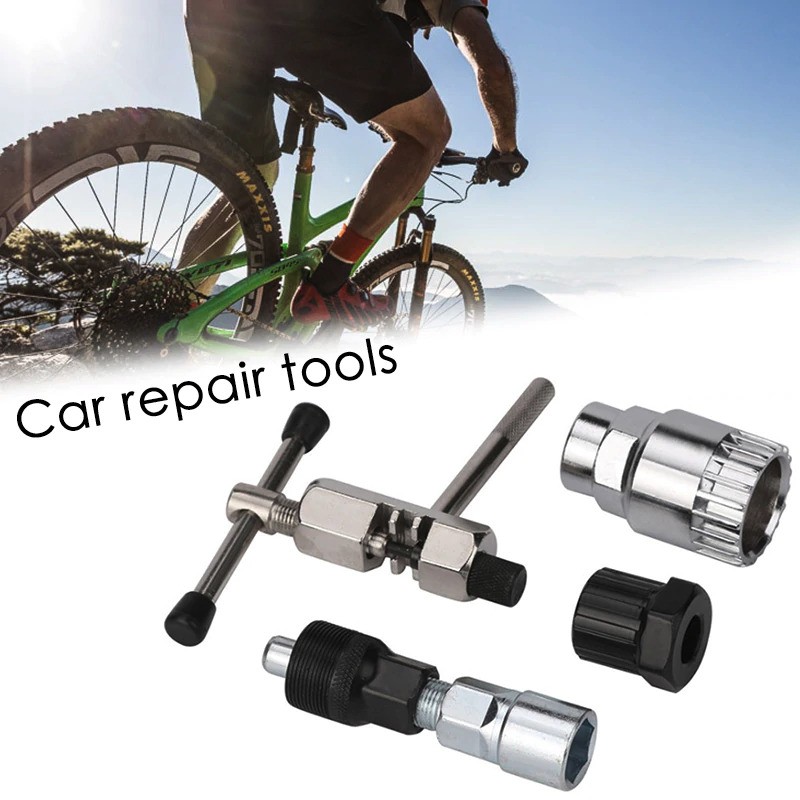 4 in 1 Perlengkapan Reparasi Rantai Sepeda Bicycle Chain Socket Tool