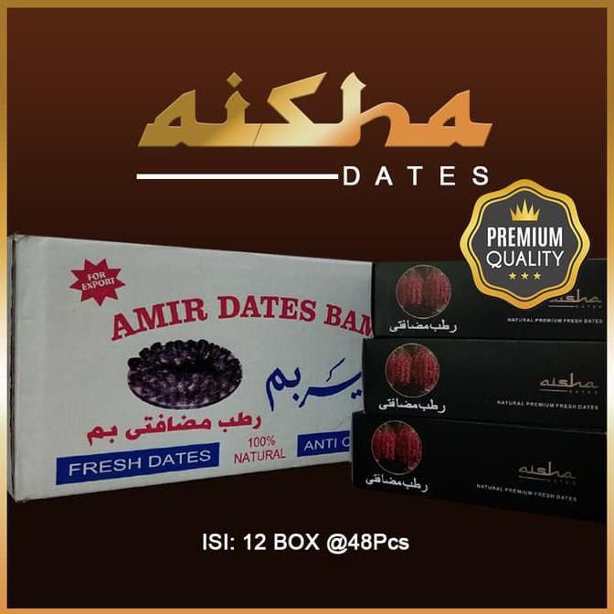 

Buruan Serbu Kurma Azwa Segar - Kurma Amir Premium Taste | Kurma Ruthob Aisha Dates