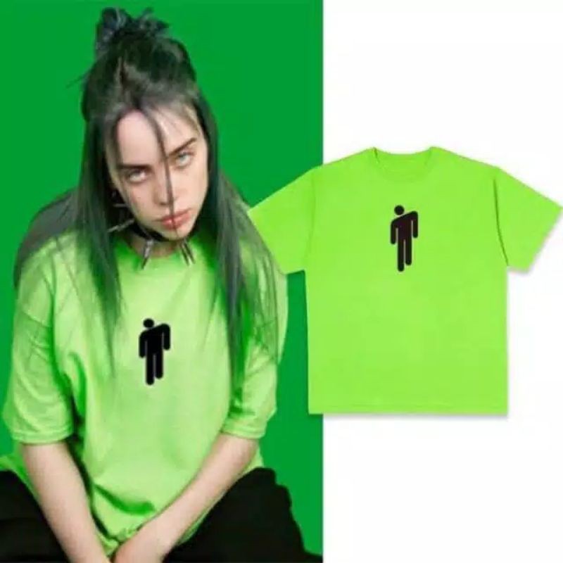 Kaos T-Shirt Logo Billie Eilish