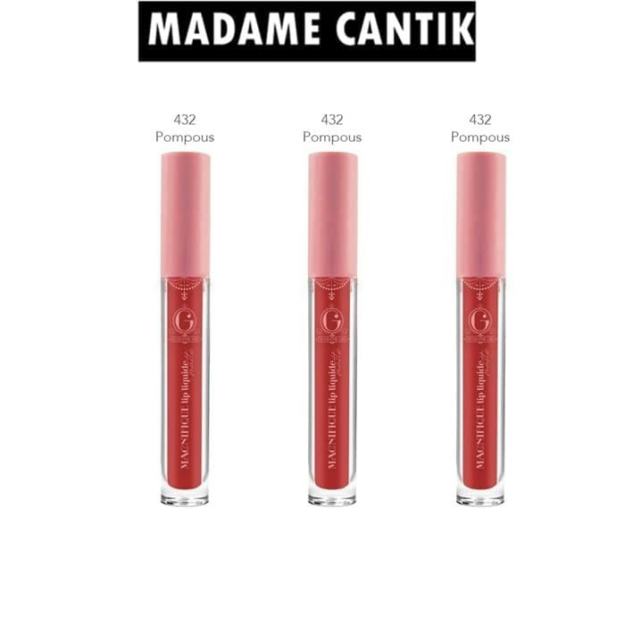 SRS Lipgloss Matte Madame Gie Magnifique Liquide Matte Nude Series Lipstick Matte Lip Gloss Matte Li