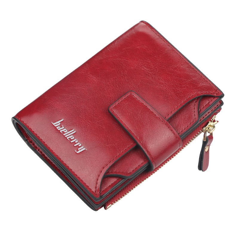 BAELLERRY N2349 Dompet Lipat Wanita Kulit Bifold Wallet WK-SBY