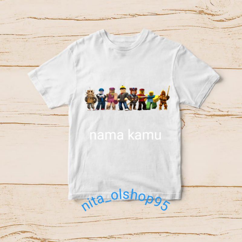 baju roblox Minecraft minicraft / baju anak karakter