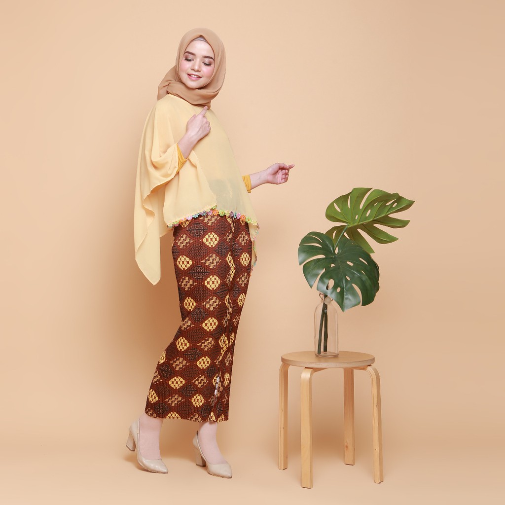 KEBAYA CAPE SET ROK PLISKET BATIK KEBAYA MODERN KEBAYA LAMARAN KEBAYA KONDANGAN