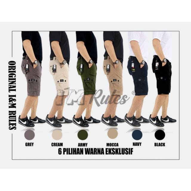 CELANA CARGO PENDEK I&M RULES / CELANA PENDEK CARGO PRIA