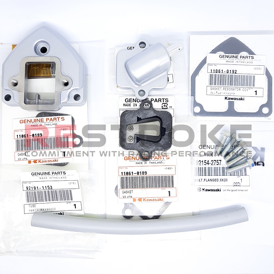 RARE SET COVER KIPS KIRI SUPER KIPS HSAS NINJA RR OLD CBU ZX150 ORIGINAL KAWASAKI