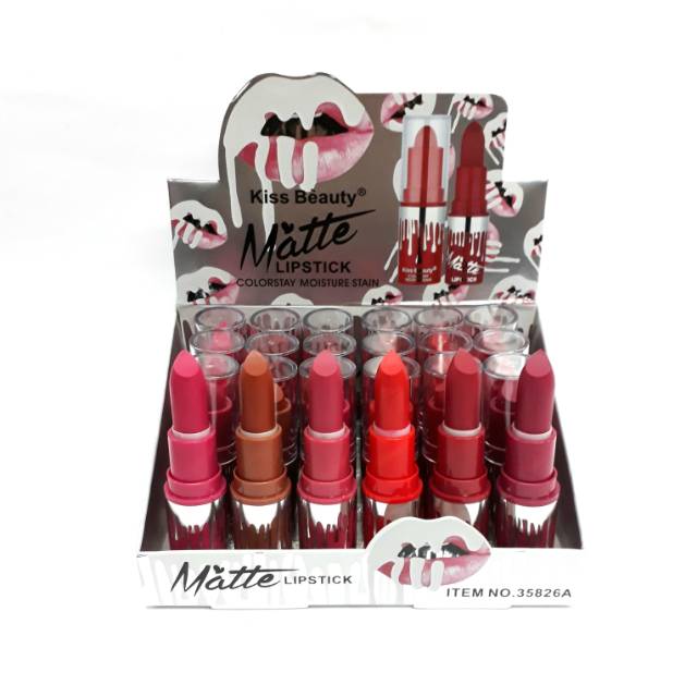 LIPSTICK MATTE SILVER / BOK.ISI 24