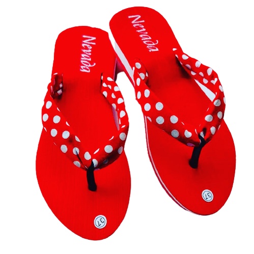 Sandal Wanita Dewasa AMIRA POLKADOT Terbaru