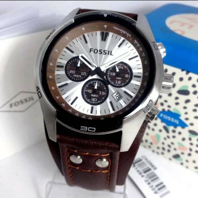 Best seller jam tangan pria Fossil Original Type : CH 2565 Baterai Termurah
