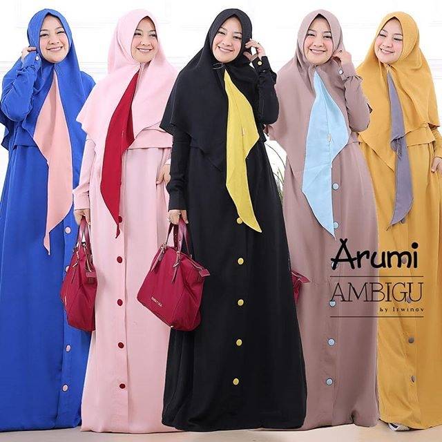 ORIGINAL Gamis Syari Arumi by Ambigu