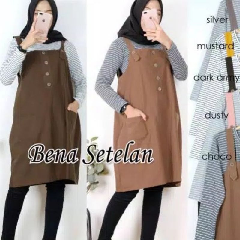 Benna overall atasan wanita fashion remaja