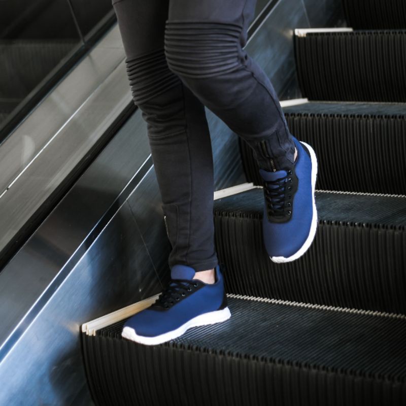 Sepatu Sneakers Koketo Expansion Navy Redknot Sepatu Pria Wanita Sneakers Kasual Murah Original