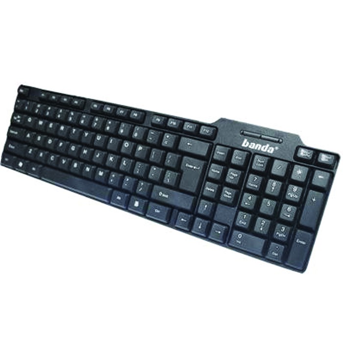 BW08 | KEYBOARD USB BANDA BW08 (BLACK)