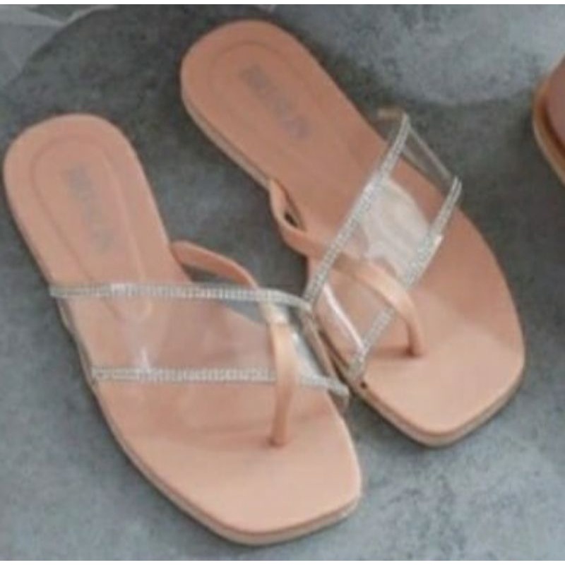 Sandal Jepit Wanita Import LUNIX by Breslin 858