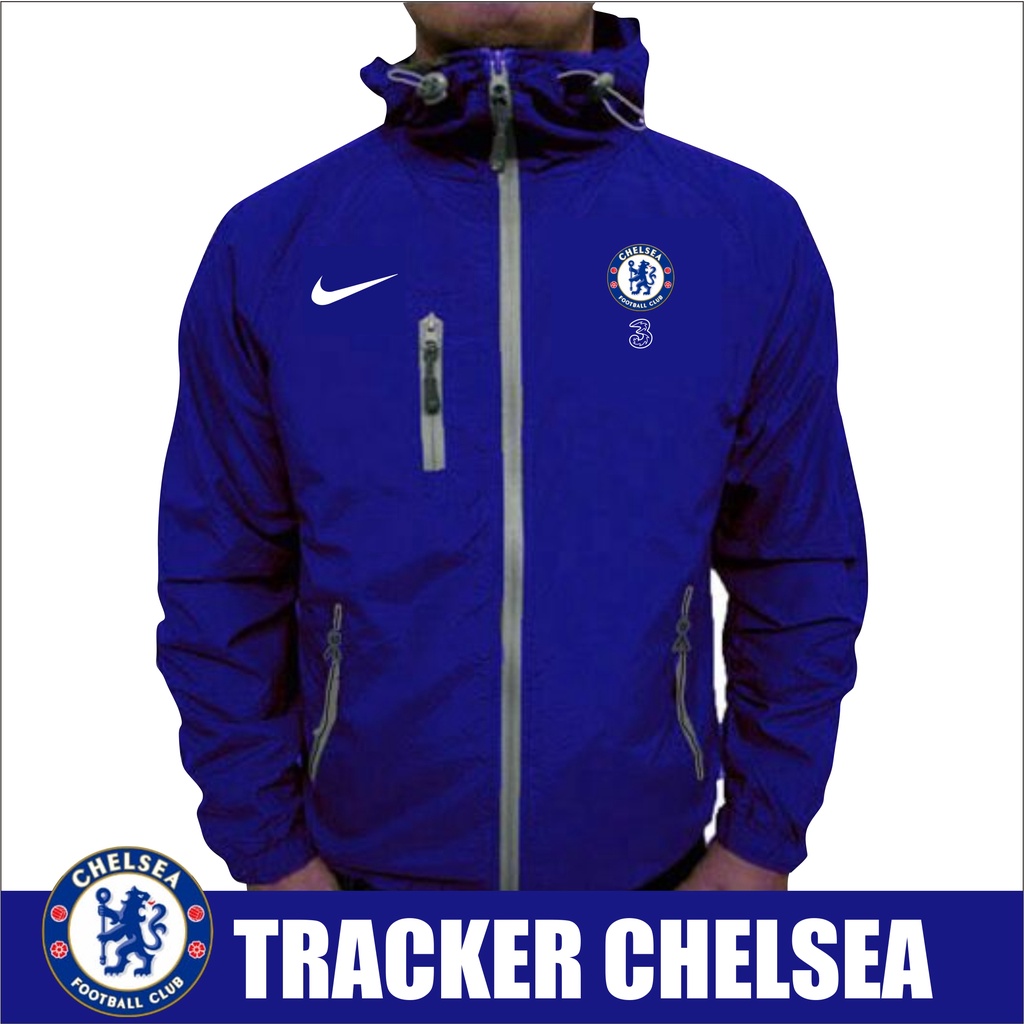 Jaket Tracker Windbreaker Antiair Chelsea waterproof/Murah/Grosir/Sporty/Original