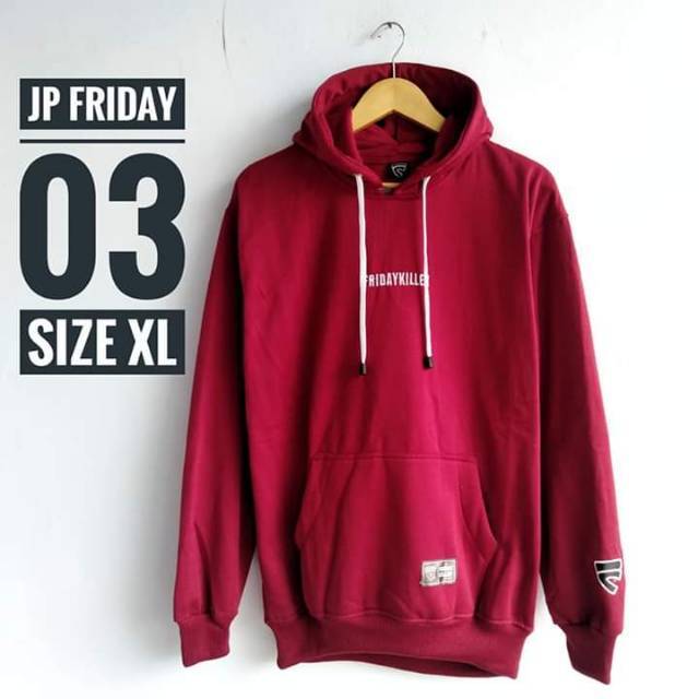 Jaket Friday Killer FKCO | Sweater Hoodie Friday Pria Wanita Size L XL XXL