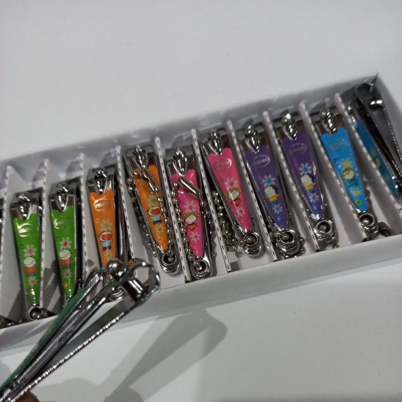 isi 12gunting kuku kecilnail clipper hight qualitypotong kukumanicureperawatan kukupembersih