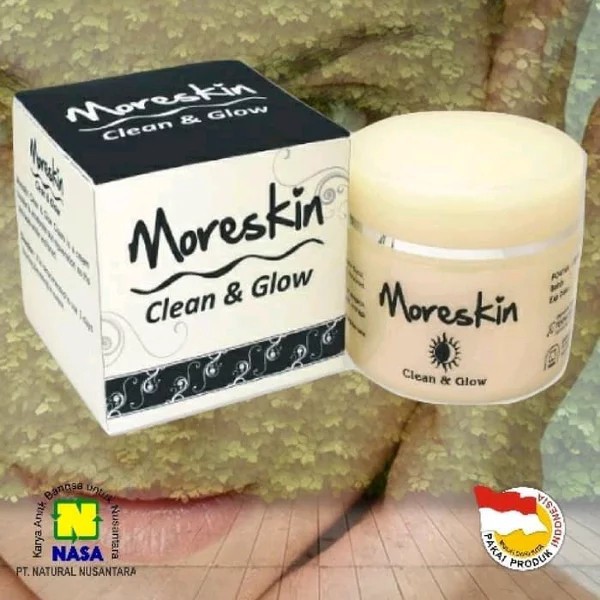 MORESKIN CLEAN AND GLOW NASA