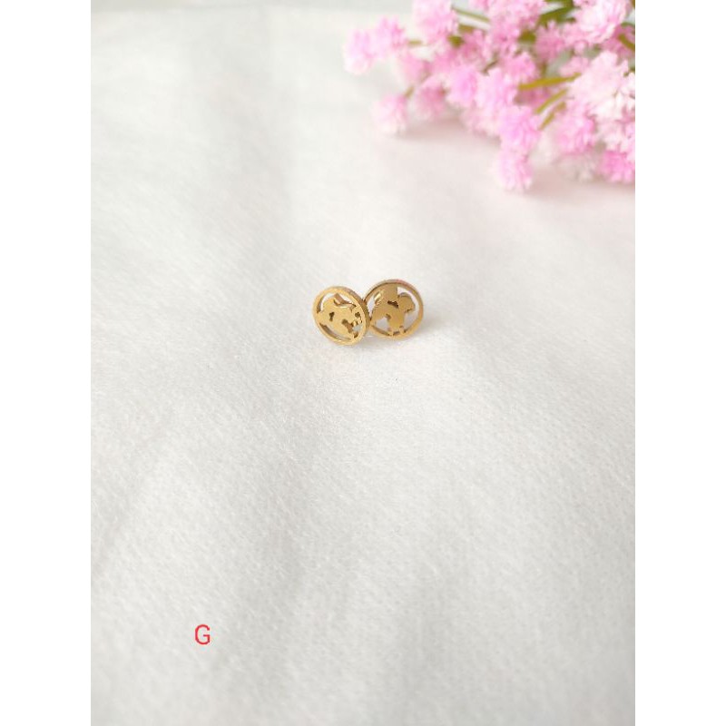 Anting Tusuk Import Titanium Wanita3
