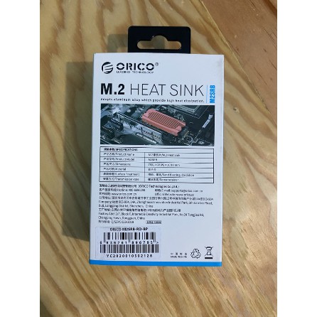 Orico M2SRB M.2 NVME SATA HeatSink Aluminum Double Side Thermal Pad