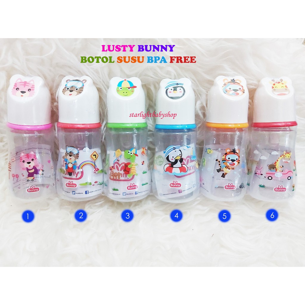 homimart I LUSTY BUNNY BOTOL SUSU BPA FREE DB1208 ATAU DB2408