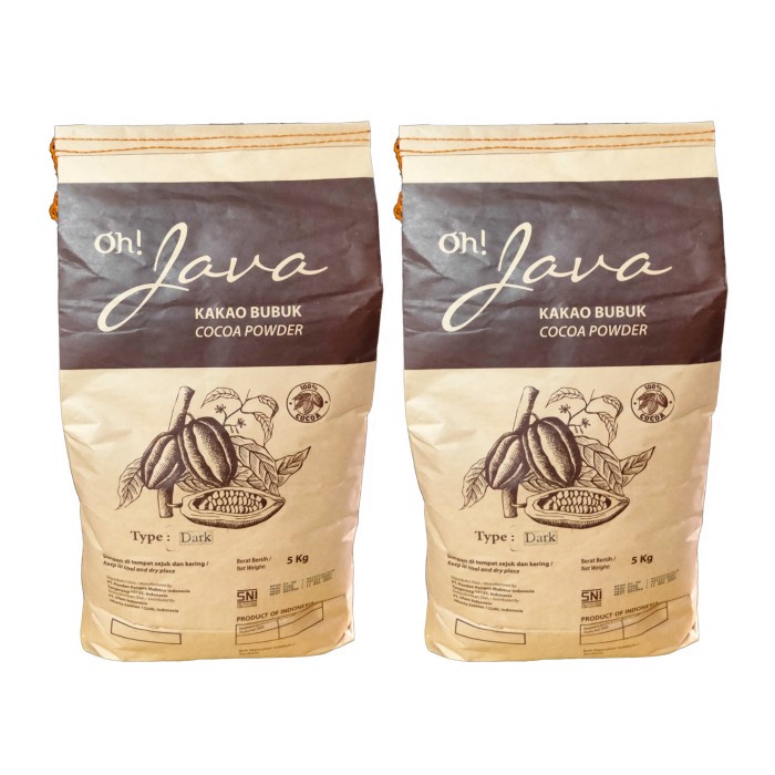 

Java Cocoa Dark Powder Premium Kakao Bubuk Keto Friendly 10Kg 094