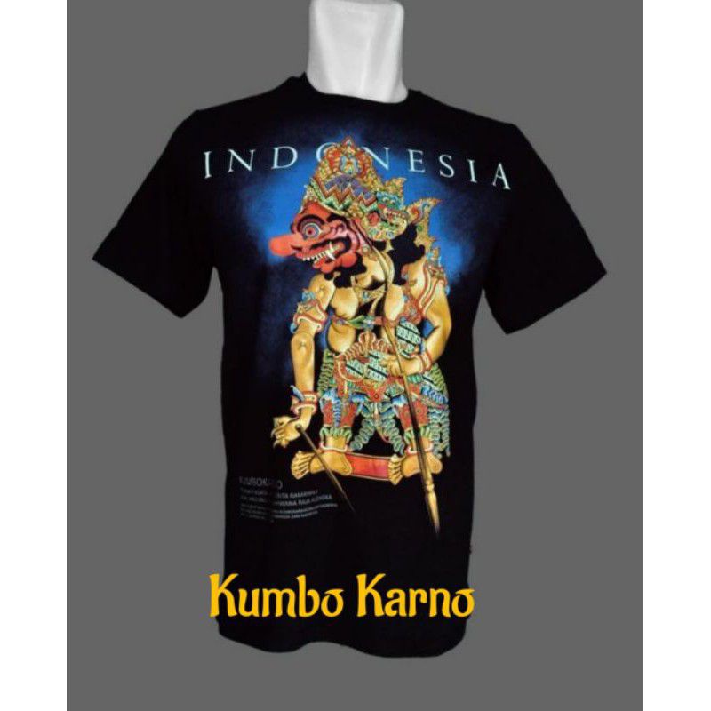 Kaos kirangan wayang /kaos wayang/ punokawan semar gareng petruk bagong/kaos kesenian/kaos wayang golek