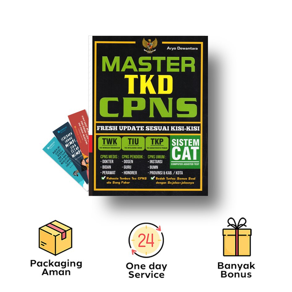 Buku Master TKD CPNS - Fresh Update Sesuai Kisi-Kisi-0