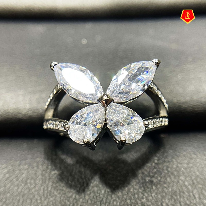 [Ready Stock]Fashion Unique Super Fairy Butterfly Ring